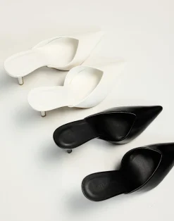 Karey Heels (White Shine) - By*BILLINI Clearance