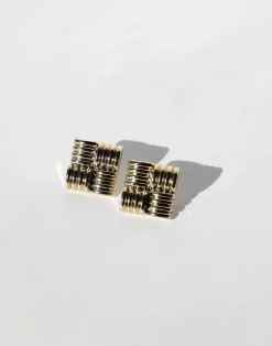 Katara Earrings (Gold)*CHARCOAL Sale