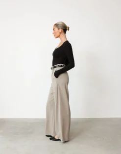 Kathleen Long Sleeve Top (Black)*CHARCOAL Sale