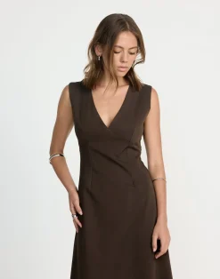 Katniss Maxi Dress (Chocolate)*CHARCOAL CLOTHING Hot