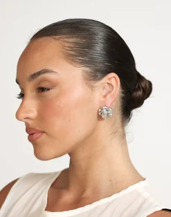 Kayliana Earrings (Silver)*CHARCOAL Hot