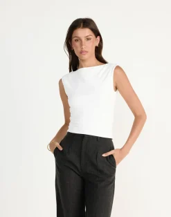 Kellan Top (White)*CHARCOAL CLOTHING Best