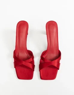 Kelsie Heels (Saffron Satin) - By*Billini Fashion