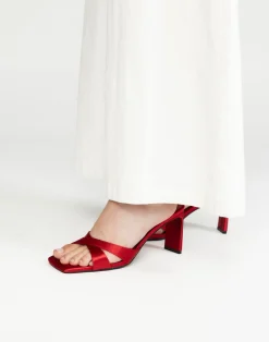Kelsie Heels (Saffron Satin) - By*Billini Fashion