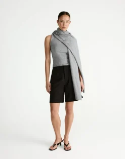 Kensington Top (Grey Marle)*CHARCOAL Fashion