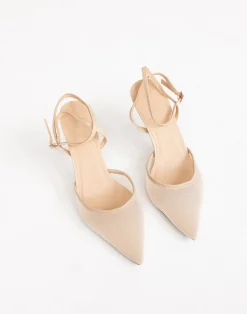 Ketifa Heels (Nude Mesh) - By*Billini New