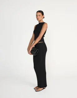 Kienna Maxi Skirt (Black)*Q-Trend Online