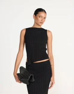 Kienna Top (Black)*Q-Trend Best