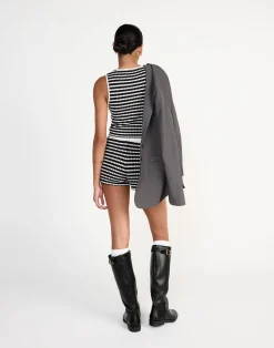 Kika Top (Black/White)*CHARCOAL CLOTHING Online