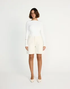 Kimber Bodysuit (White)*CHARCOAL CLOTHING Online