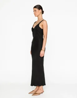 Kirsty Maxi Dress (Black)*CHARCOAL CLOTHING Best