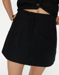 Kristen Mini Skirt (Black)*CHARCOAL Discount