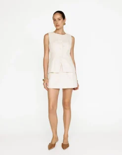 Kristen Mini Skirt (Oat)*CHARCOAL Online