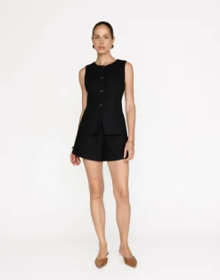 Kristen Shorts (Black)*CHARCOAL Clearance