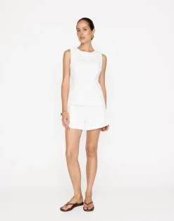 Kristen Shorts (White)*CHARCOAL Hot