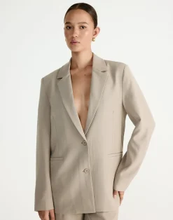 Kylen Blazer (Pebble)*CHARCOAL Best