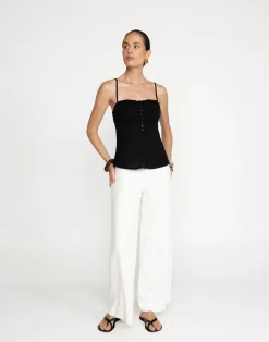 Kylie Pants (White)*CHARCOAL Discount