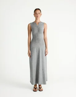 Laney Maxi Dress (Grey Marle)*CHARCOAL Best