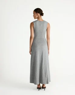 Laney Maxi Dress (Grey Marle)*CHARCOAL Best