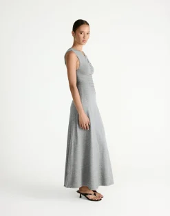 Laney Maxi Dress (Grey Marle)*CHARCOAL Best