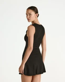 Laney Mini Dress (Black)*CHARCOAL Hot