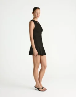 Laney Mini Dress (Black)*CHARCOAL Hot