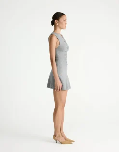 Laney Mini Dress (Grey Marle)*CHARCOAL Discount