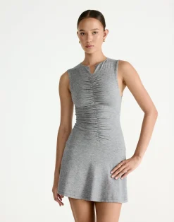 Laney Mini Dress (Grey Marle)*CHARCOAL Discount