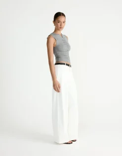 Laney Top (Grey Marle)*CHARCOAL Outlet