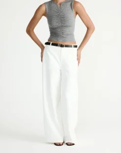 Laney Top (Grey Marle)*CHARCOAL Outlet