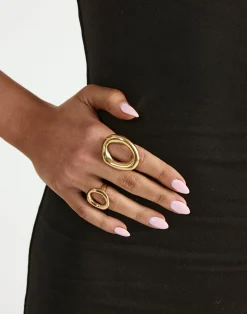 Lavinia Ring (Gold)*CHARCOAL New