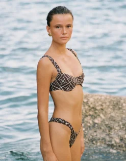 Layla Balconette Bikini Top (Marlow)*CHARCOAL Sale