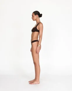 Layla Balconette Bikini Top (Chocolate)*CHARCOAL Outlet