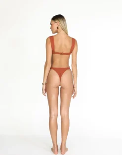 Layla Bikini Bottoms (Paprika)*CHARCOAL Outlet