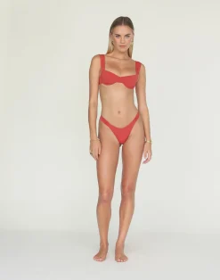 Layla Bikini Bottoms (Paprika)*CHARCOAL Outlet