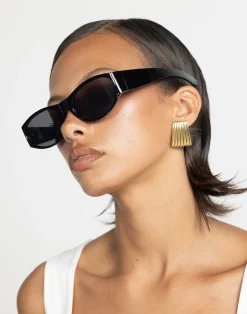 Leila Sunglasses (Black)*CHARCOAL Sale