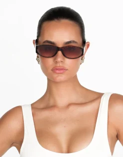 Leila Sunglasses (Tort)*CHARCOAL Online