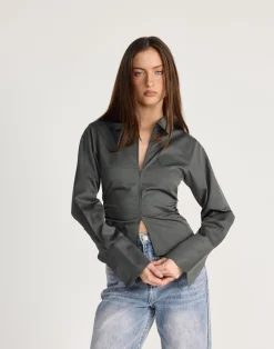 Libra Top (Slate)*CHARCOAL CLOTHING Best