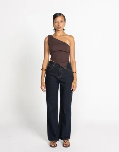 Lily-Rose Top (Chocolate)*CHARCOAL Discount