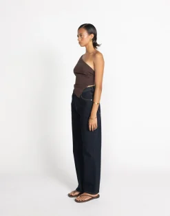 Lily-Rose Top (Chocolate)*CHARCOAL Discount