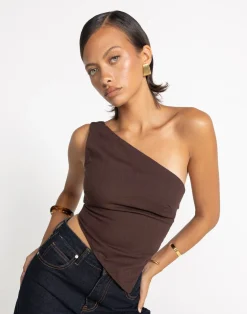 Lily-Rose Top (Chocolate)*CHARCOAL Discount