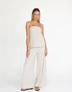 Lisbeth Pants (Latte)*CHARCOAL Fashion