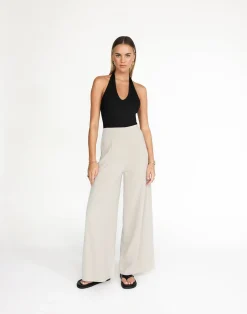 Lisbeth Pants (Latte)*CHARCOAL Fashion