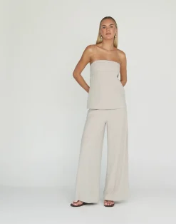 Lisbeth Pants (Latte)*CHARCOAL Fashion