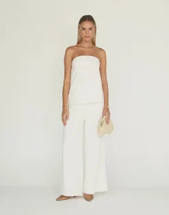 Lisbeth Pants (White)*CHARCOAL CLOTHING Discount