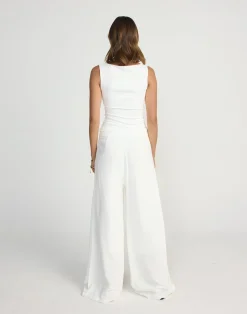 Lisbeth Pants (White)*CHARCOAL CLOTHING Discount