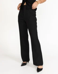 Lola Bootleg Pants (Black)*CHARCOAL Hot