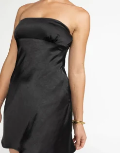 Loren Mini Dress (Black)*CHARCOAL Sale
