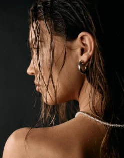 Lotta Earrings (Silver)*CHARCOAL New