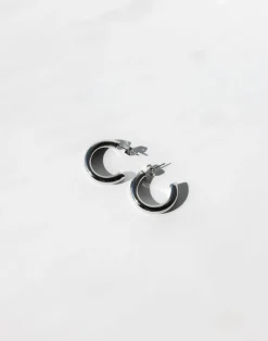 Lotta Earrings (Silver)*CHARCOAL New